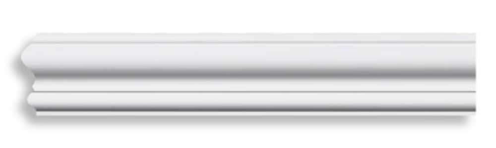 Молдинг гладкий Decomaster 97617 80х19х2400мм