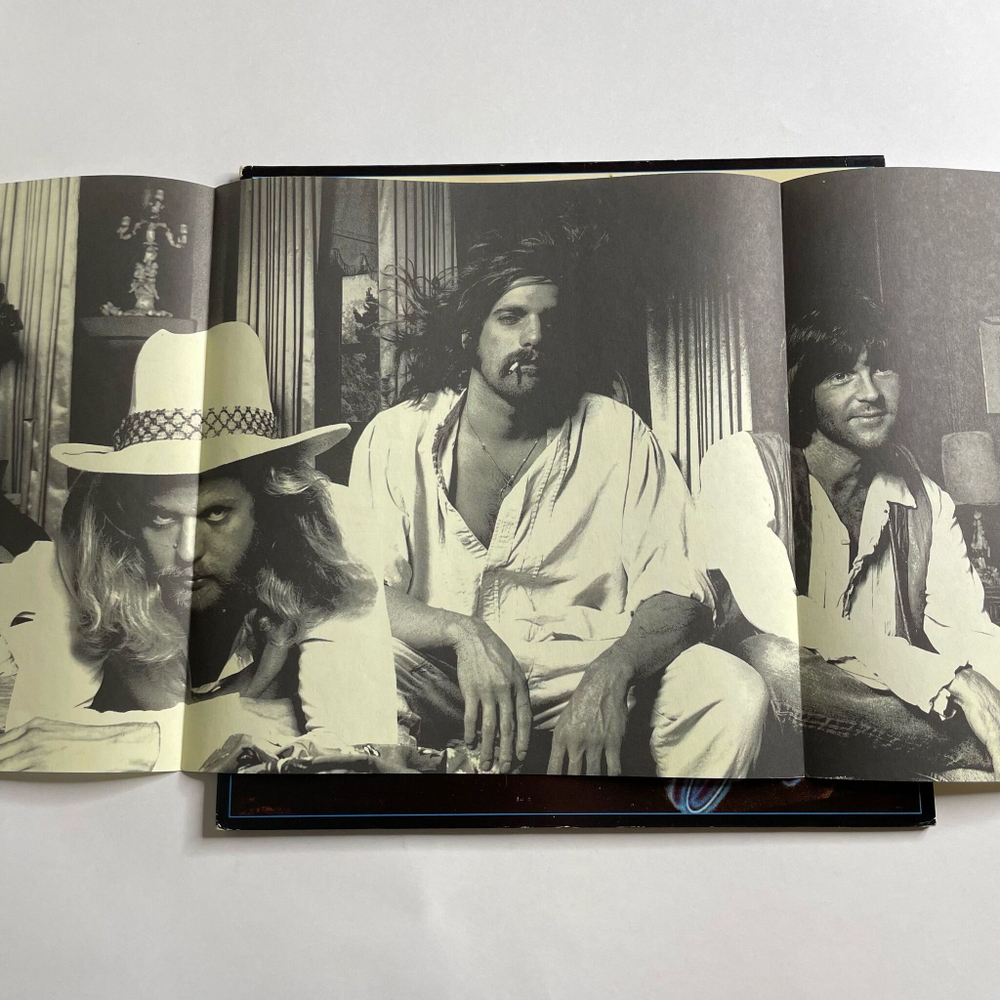 Винтажная виниловая пластинка LP Eagles Hotel California (USA 1977)