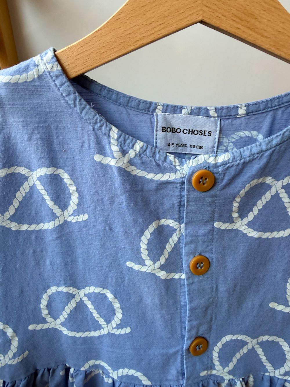 Хлопковое платье Bobo Choses, 110