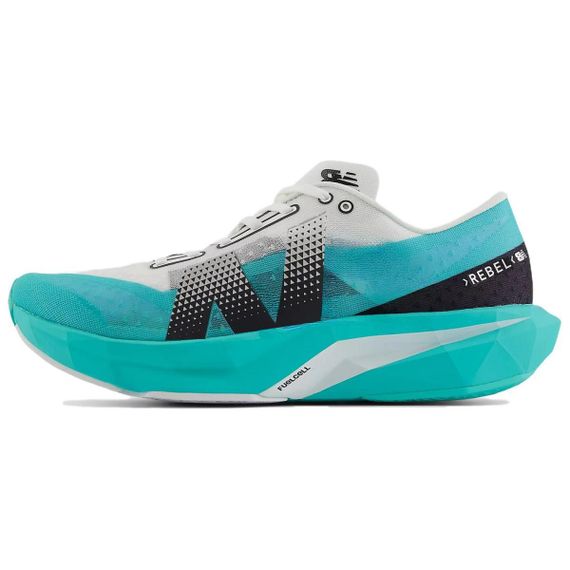 New Balance Rebel V4 Беговые кроссовки Низкие Белые и Черные Cyber Жадеит Мужские