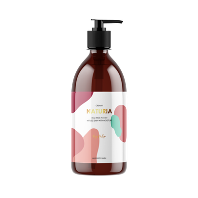 [NATURIA] Гель для душа ИНЖИР Creamy Milk Body Wash - Fig Pulp, 750 мл