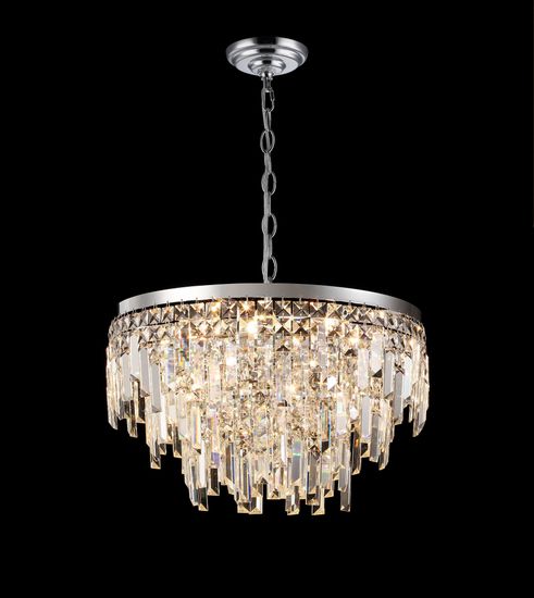 F7-ф500*H300(530) CHROME (1) Люстра (NW) #