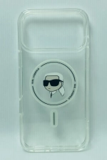 KARL LAGERFELD прозрачные с MagSafe iPhone 17 Pro Max