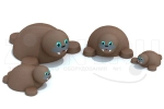 Уличная объемная фигура из резиновой крошки Морж