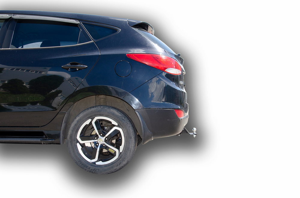 Фаркоп(прицепное) Лидер-Плюс для KIA SPORTAGE (SL) 2010-2016 / HYUNDAI IX 35 (LM) 2010-2015 ( ШАР ВСТАВКА 50*50 )(паспорт и сертификат в комплекте)(без электрики)K112-E