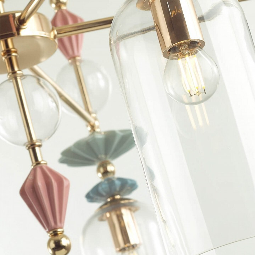 Люстра на штанге Odeon Light 4855/7C