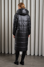 0098 Пальто женское (черный)