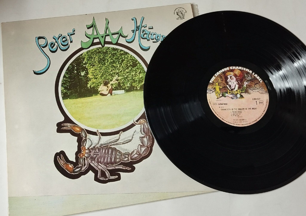 Винтажная виниловая пластинка LP Peter Hammill Chameleon In The Shadow Of The Night (Holland 1973)