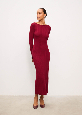 Платье COTY, сангрия