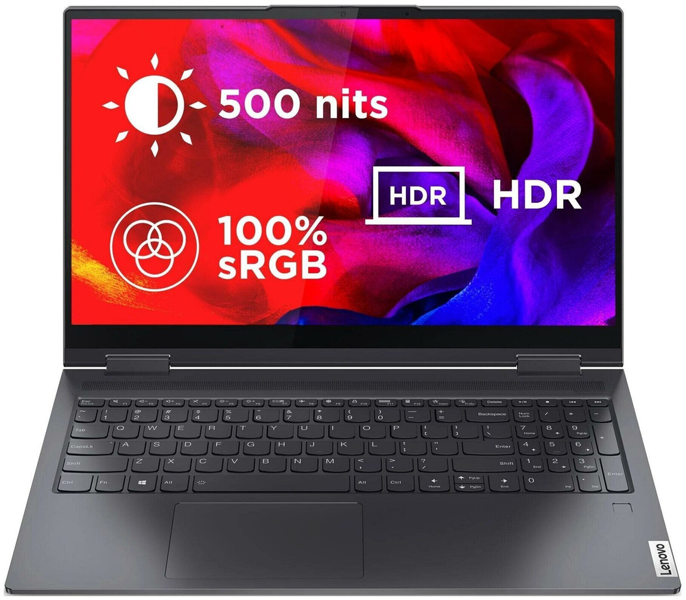 Ноутбук Lenovo Yoga 7 15ITL5 (82BJ0099RU) 15.6"/Intel Core i5 1135G7/RAM 8GB/SSD 512GB/Intel Iris Xe graphics/1920*1080/IPS/Windows 11/Подсветка кл-ры: LED/Серый. Состояние: B1