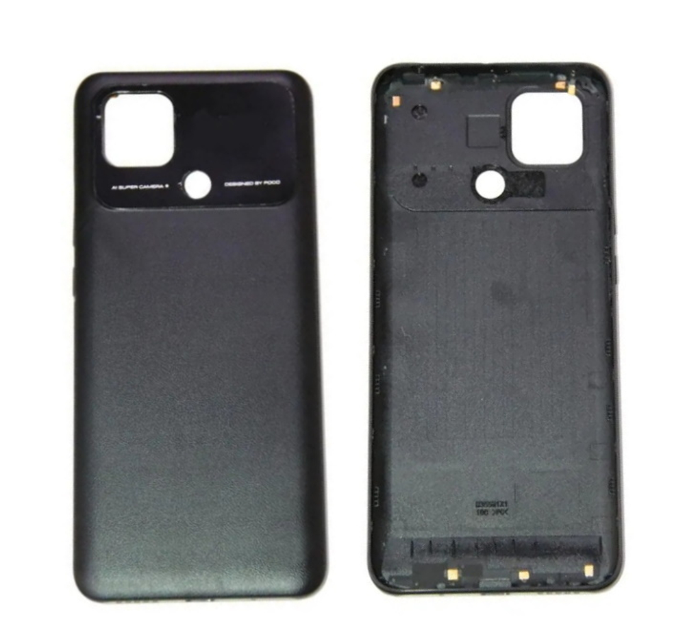 Задняя крышка для Xiaomi Poco C40 Черный