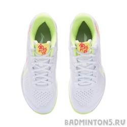 Кроссовки для бадминтона Protector 4.0 (белые/желтые) Li-NING AYTS020-5