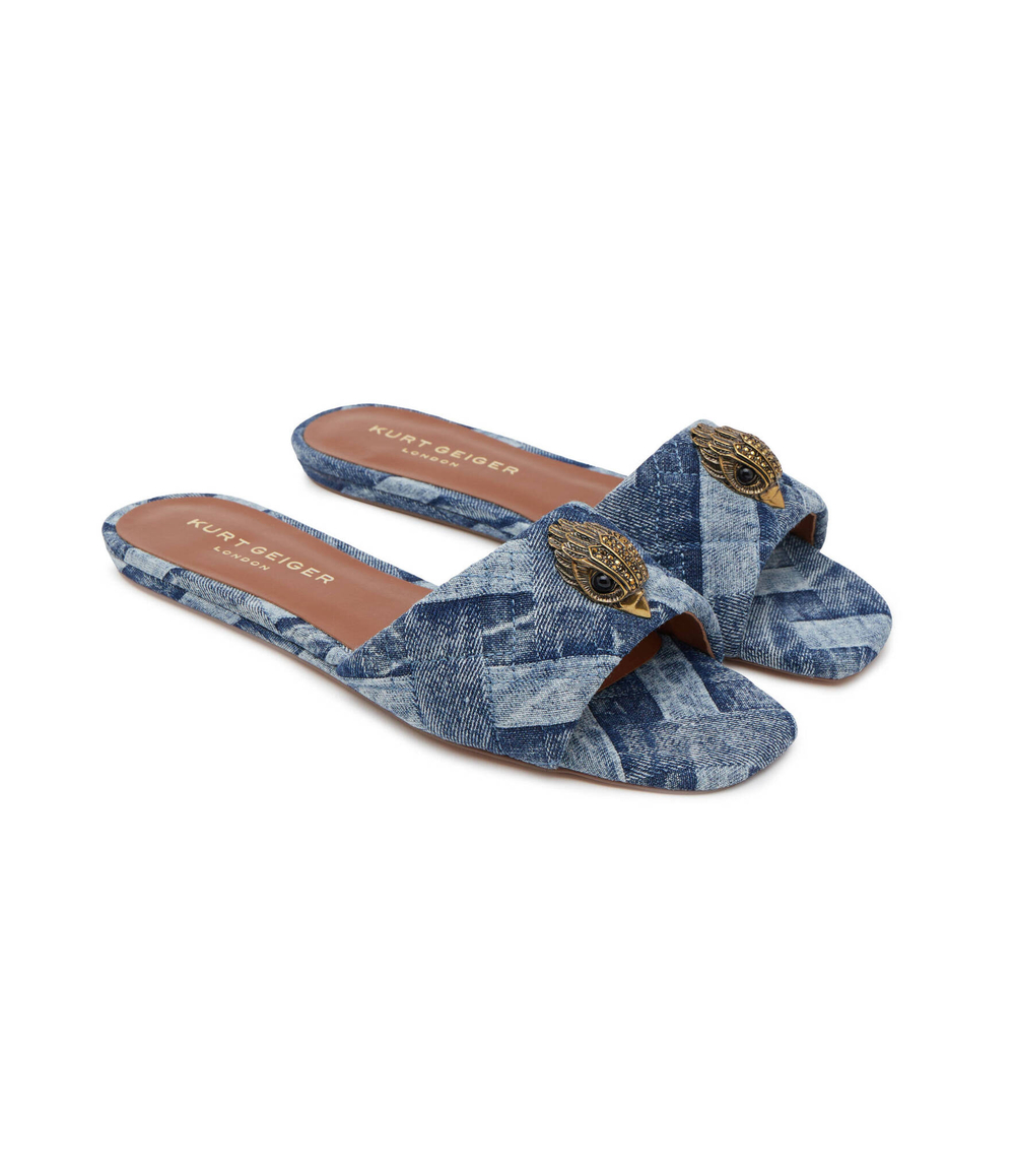 Шлепанцы KENSINGTON Kurt Geiger - голубой(8496188669)