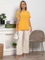 Блуза Офелия (желтая) Б15404-50М LT Collection