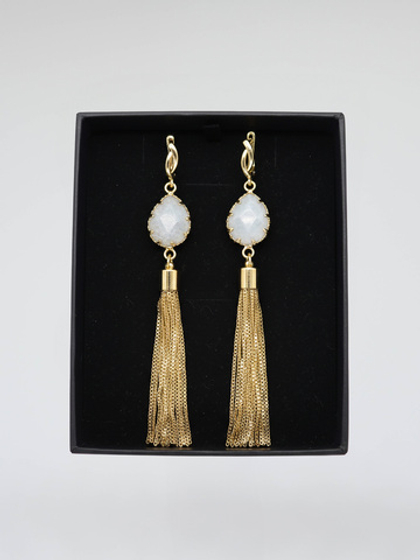 Серьги из амазонита