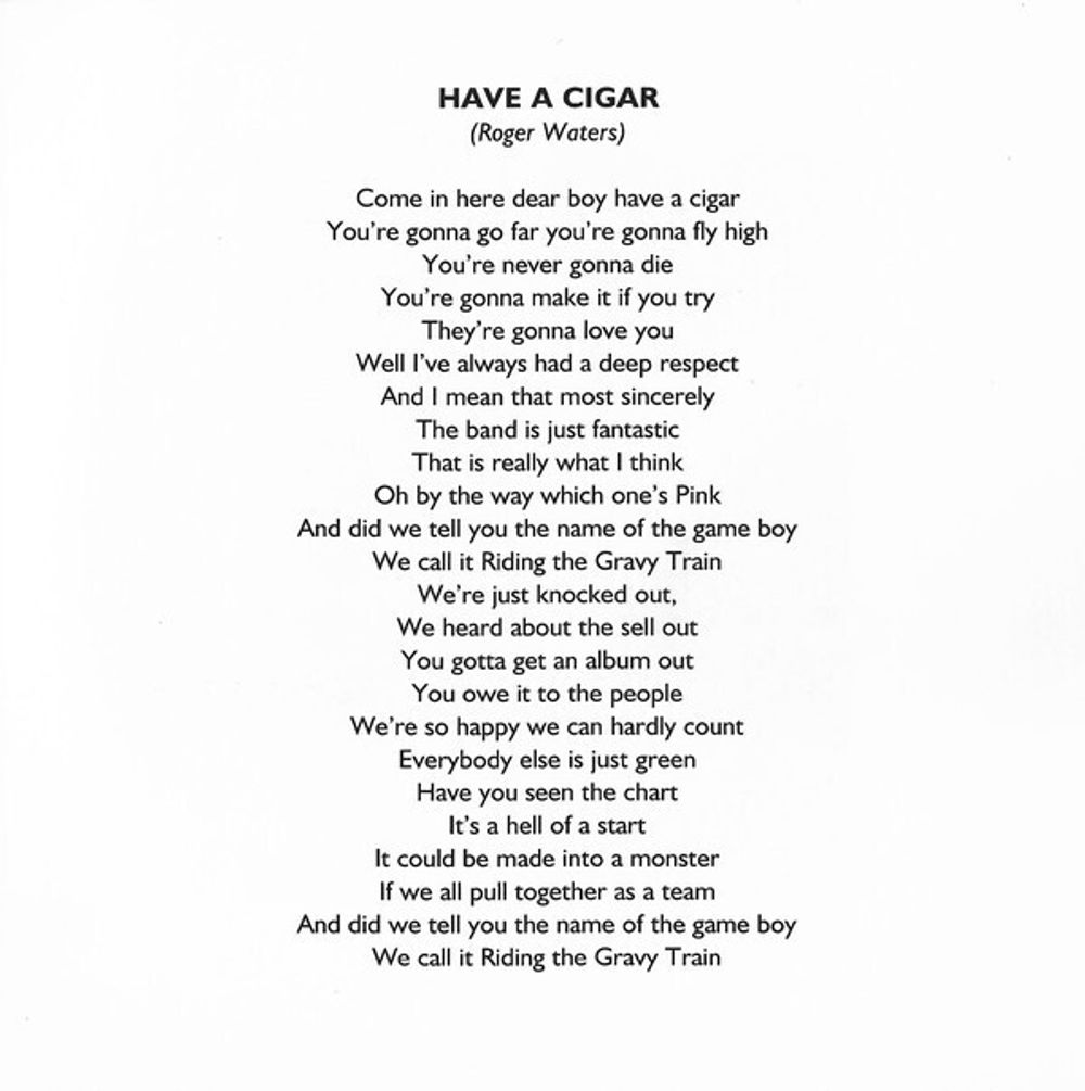 Pink Floyd. Wish You Were Here (CD)