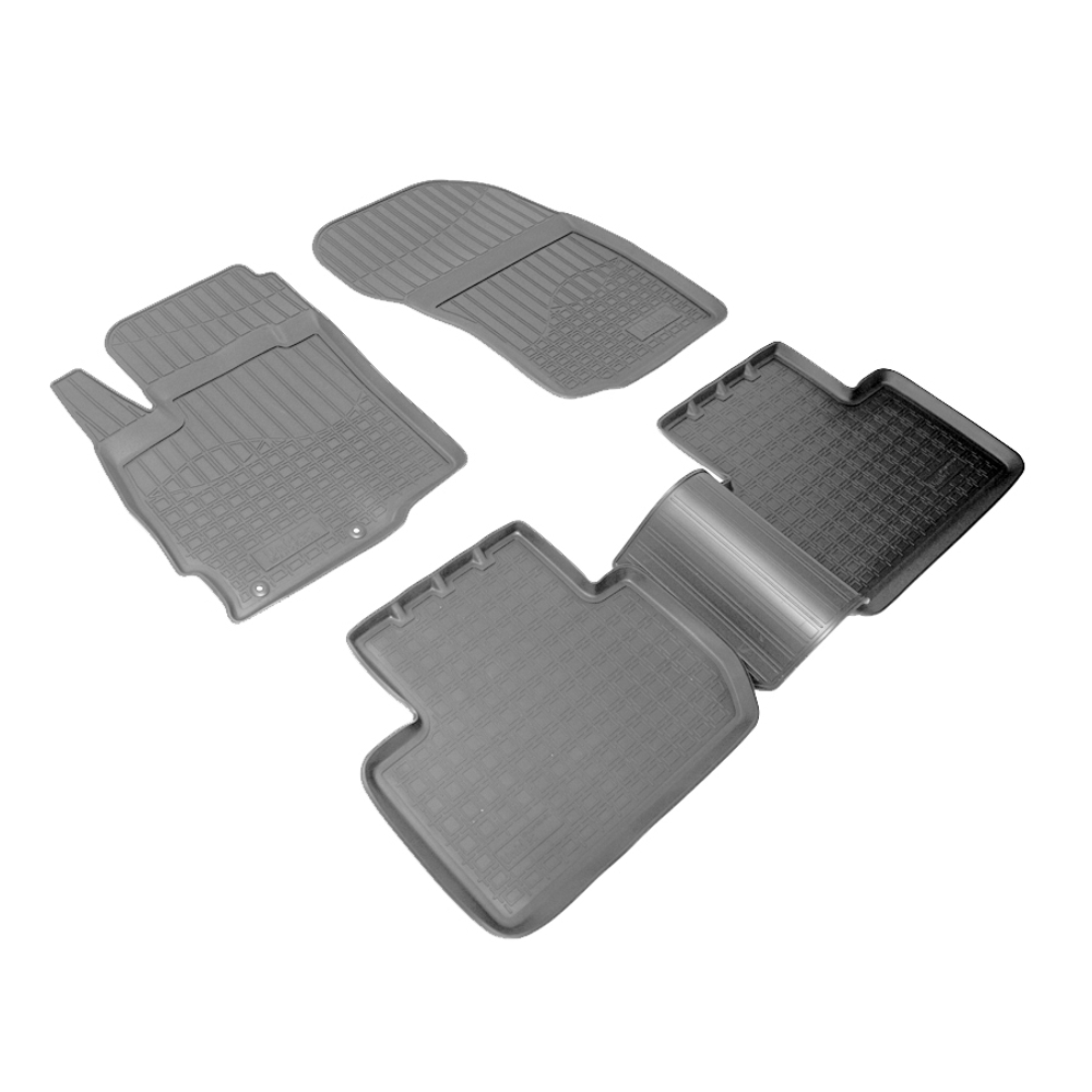 Ковры в салон Norplast/Unidec для Mitsubishi Outlander (2012-)Полиуретан,Черный, арт.NPA11-C59-510