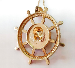 Колье из позолоченного серебра "Эстерелла", бренд