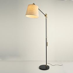 Напольный торшер PIPE beige