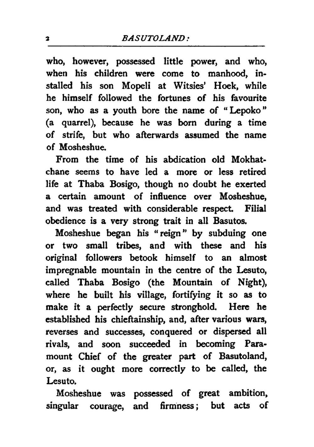 Basutoland: Its Legends and Customs | Minnie Martin