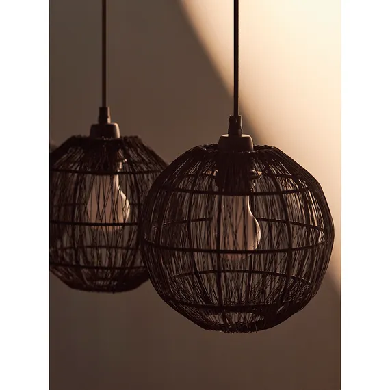 Светильник подвесной Vinger, 130х110 см, черный