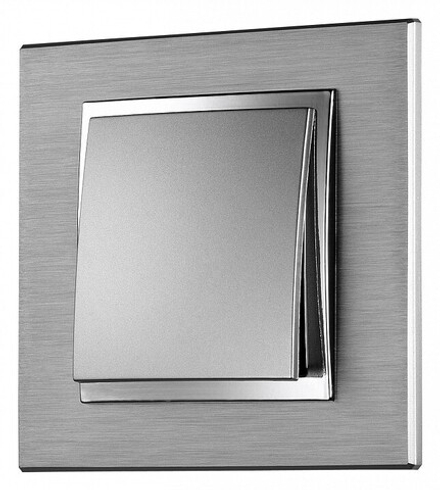 Рамка на 1 пост Mono Electric Style Aluminium 107-800000-160