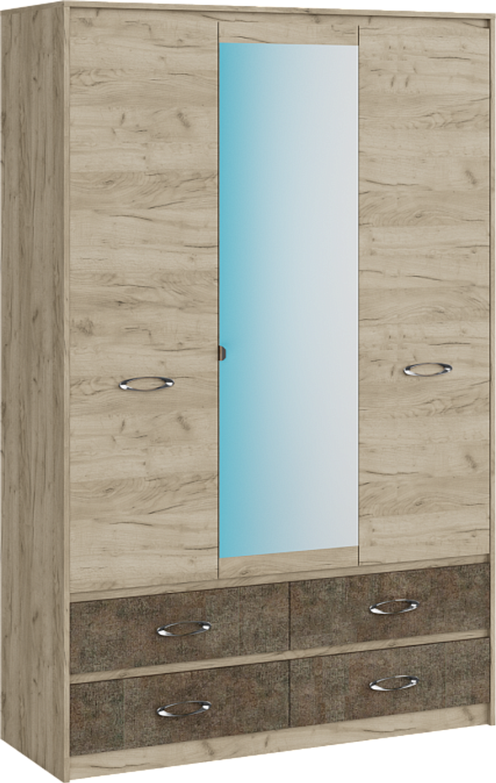 Дакота Шкаф 3-х ств с ящ (540)