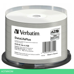 DVD-R диск Verbatim Wide Inkjet Printable (43744)