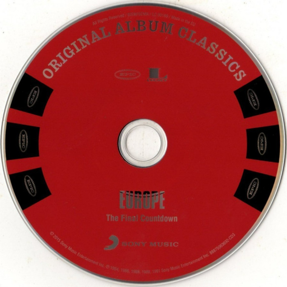 Europe / Original Album Classics (5CD)