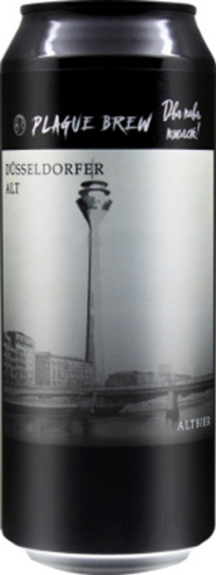 Пиво Плейг Дюссельдорф Альт / Plague Dusseldorfer Alt 0.5 - банка