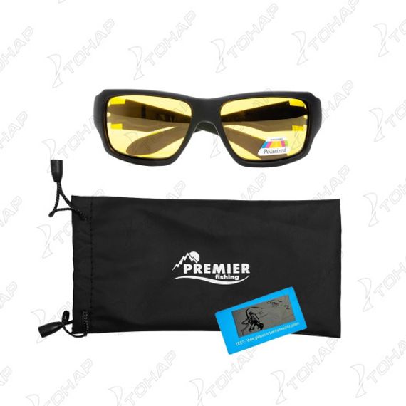 Очки поляризационные в чехле (желтый) (PR-OP-1189-Y) PREMIER