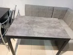 Стол Брайтон ЛДСП каркас чёрный
