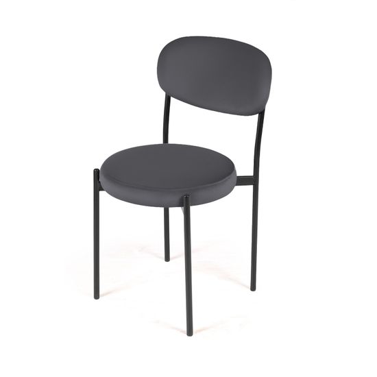 Стул Mason, бархат серый 27