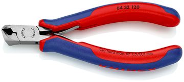 Кусачки торцевые для электроники  KNIPEX 64 32 120 KN-6432120