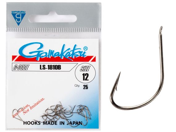 Крючки Gamakatsu LS-1810B HOOKS BRONZE разм. 12 25шт.