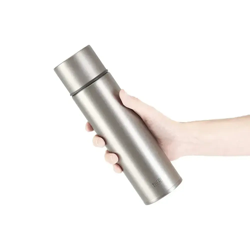 Термос с колбой из титана тм THERMOS FJN-500T Titanium Gray 0.5L