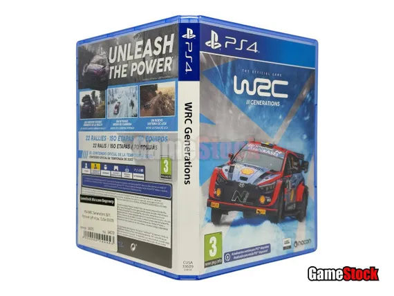 PS4 WRC Generations (Б/У, Русские субтитры, CUSA-33609)