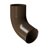 Отвод трубы Docke Stal Premium PVPO-1004 D125/90 мм каштан