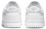 Кроссовки Nike Dunk Low Triple White (Женская размерная сетка)