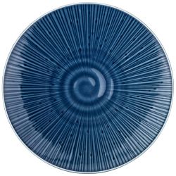 ТАРЕЛКА ОБЕДЕННАЯ BRONCO "MIRAGE" 26,5 СМ СИНЯЯ (МАЛ.УП.2 ШТ/КОР=16ШТ.)