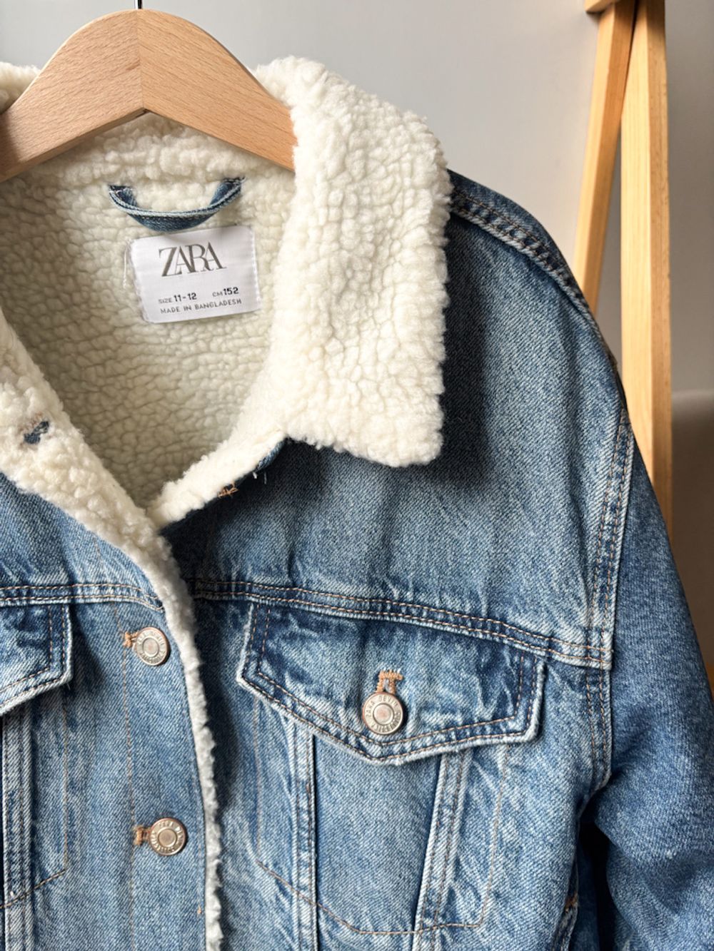 Джинсовая куртка Zara, 152