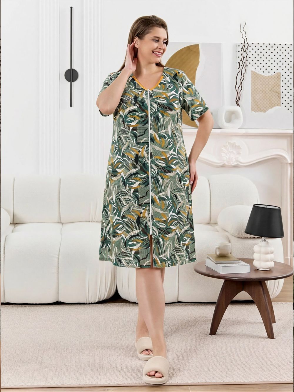 Халат Нора Виотекс ЗЕЛЁНЫЙ