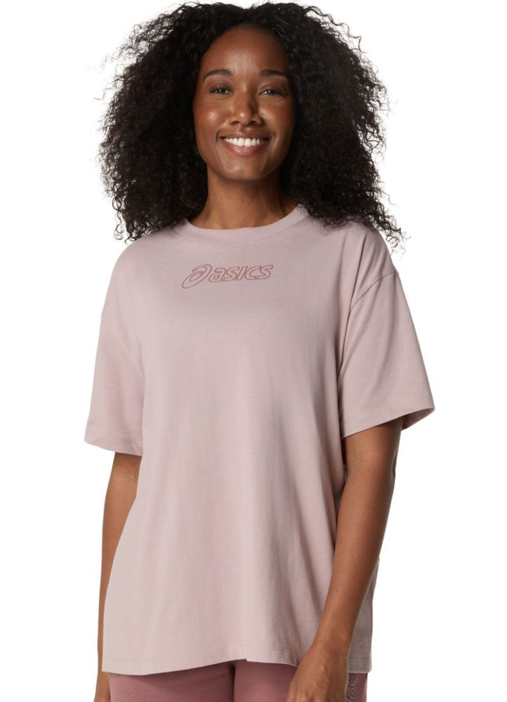 Женская теннисная футболка Asics Logo - fawn