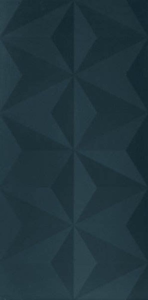 Настенная плитка 4D D732 DIAMOND DEEP BLUE MATT