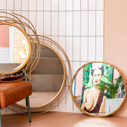 Настенное зеркало Лорентин Голд Объект мечты