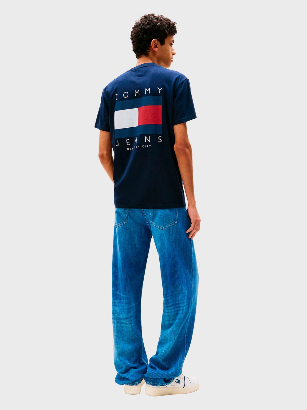 Футболка Tommy Jeans Flag Graphic Navy