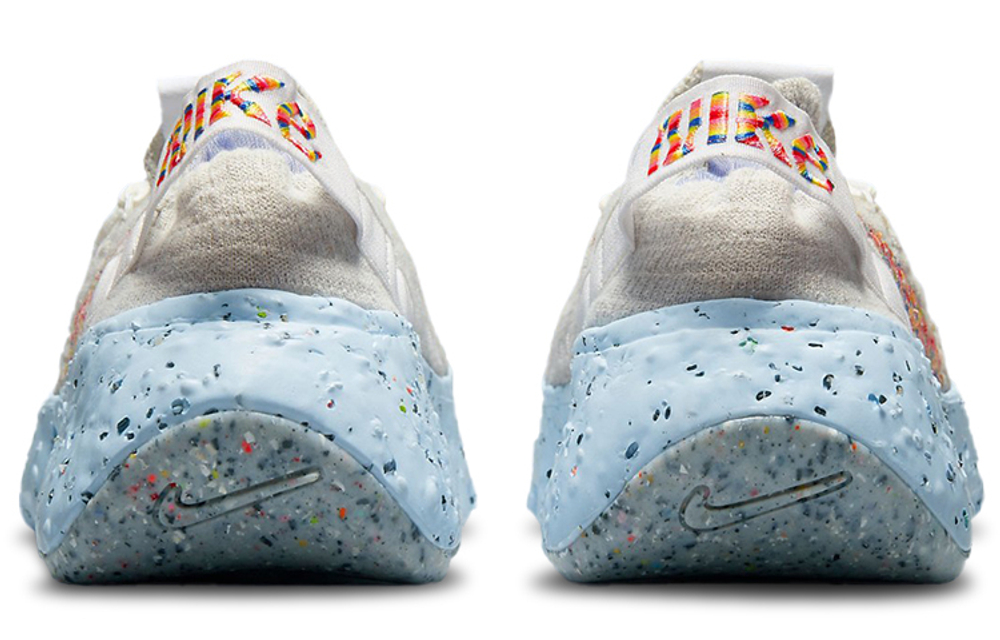 Кроссовки Nike Space Hippie 04 "White Multi" (Женская размерная сетка)