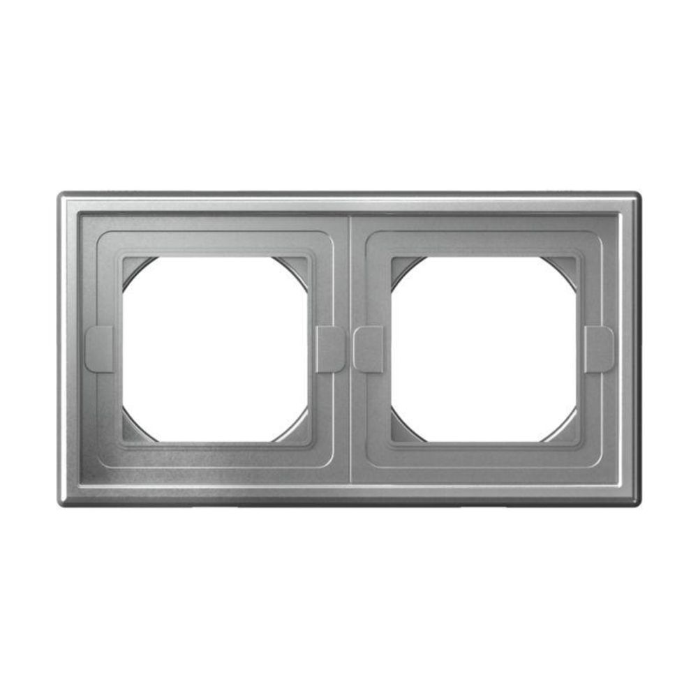 Рамка 2-м ArtGallery IP44 алюм. SE GAL440302 Рамка 2-м ArtGallery IP44 алюм. SE GAL440302