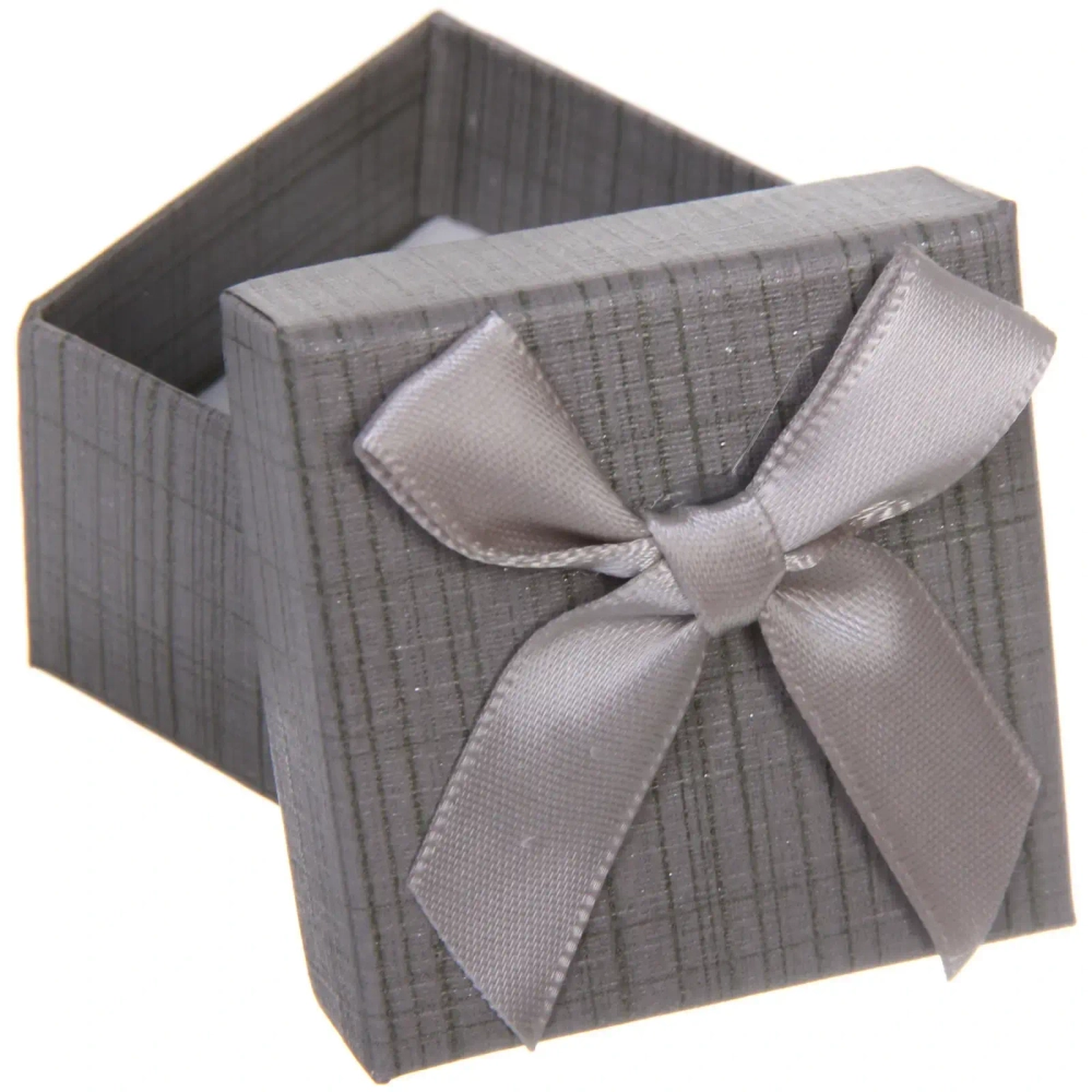 Коробка подарочная «Wish» 5*5*3,5 см, Серый