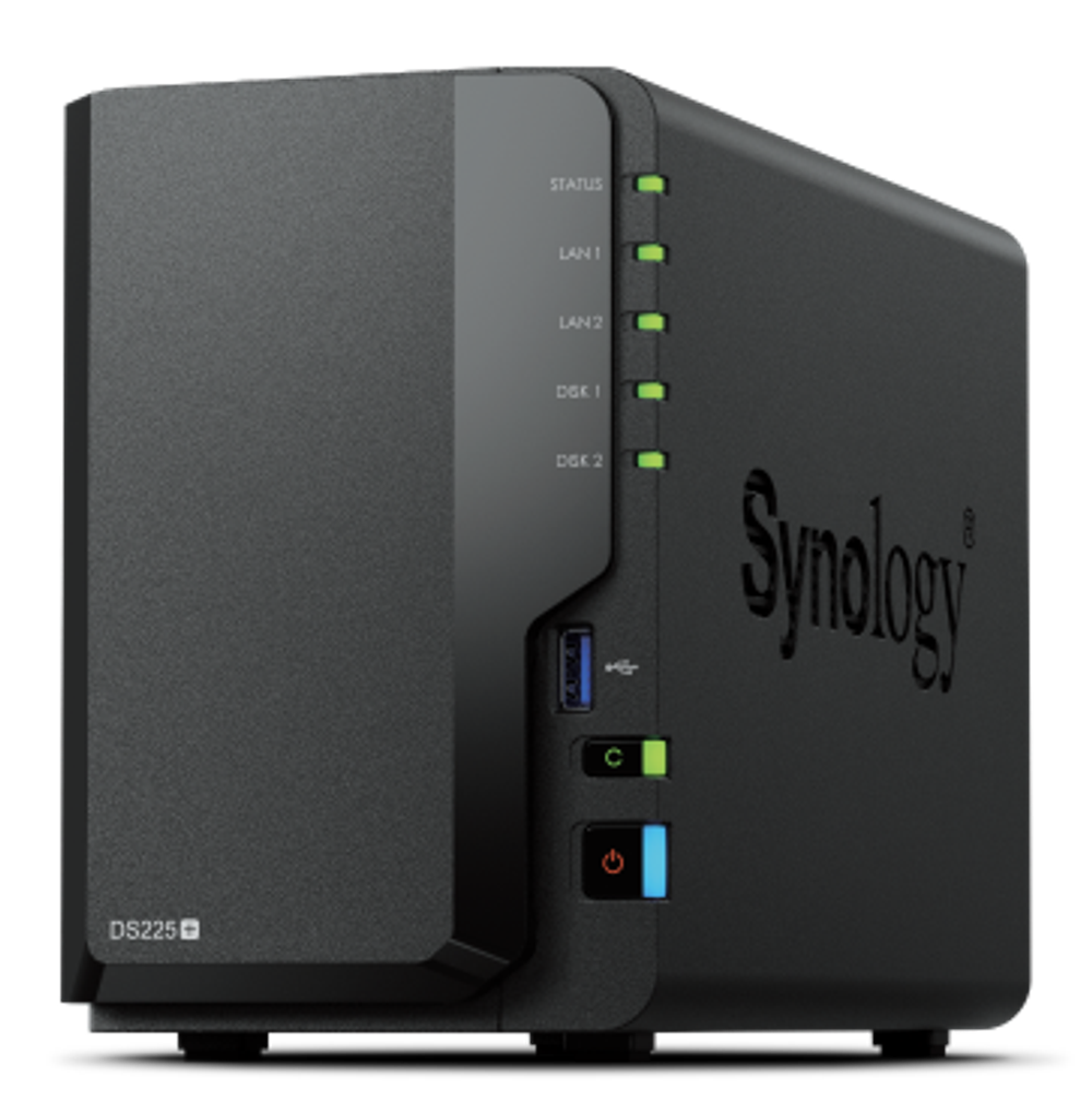 Сетевой накопитель NAS Synology DiskStation DS225+ 2-bay